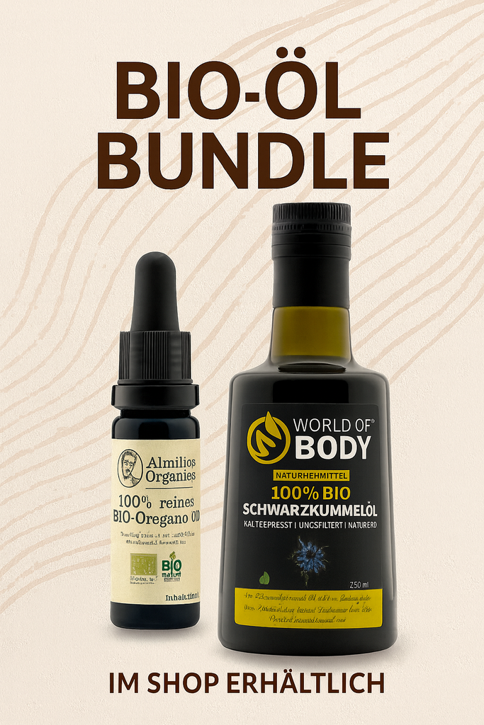 BUNDLE BIO SCHWARZKÜMMEL ÖL & BIO OREGANO ÖL