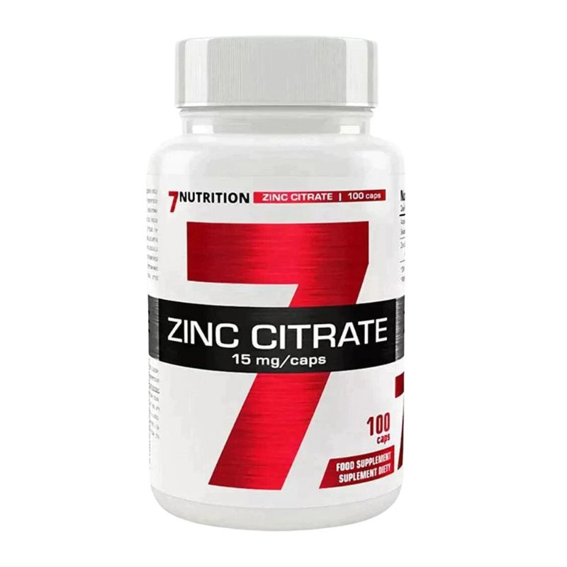 7 NUTRITION ZINC CITRATE 100 CAPS